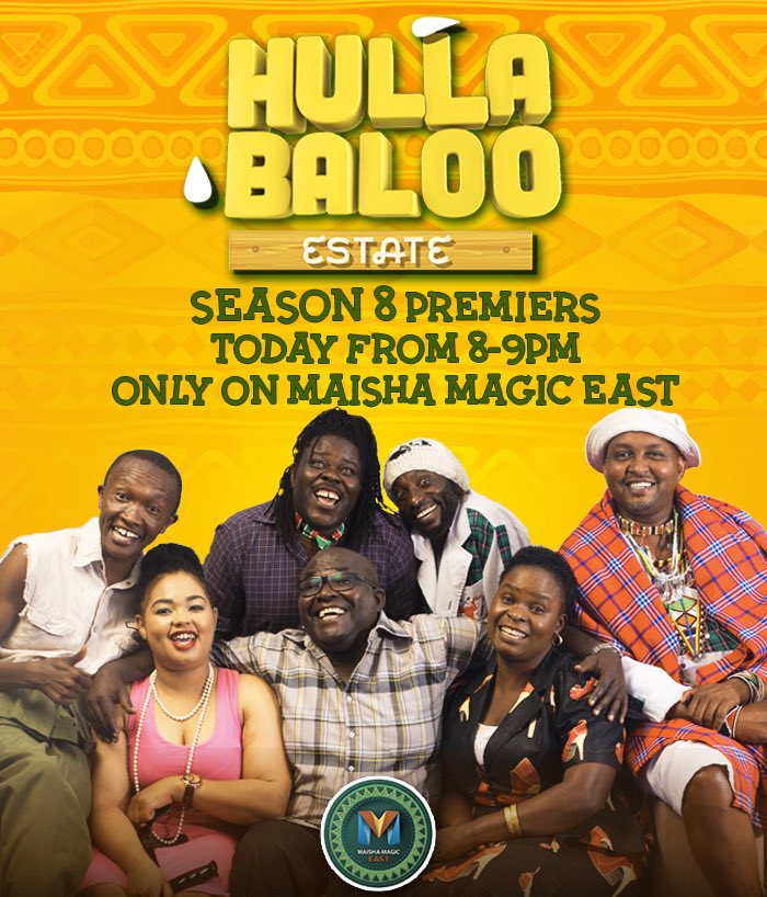 Philittv's tweet photo. Yes!! The New Season of #HullabalooEstate Premiers Tonight on @MaishaMagicEast from 8-9pm
@GOtvKenya channel 4 @DStv_Kenya channel 158
Dont Miss!!! Its a Double Bill
#Philittv #MMEAST https://t.co/pn1Ss0rbYt