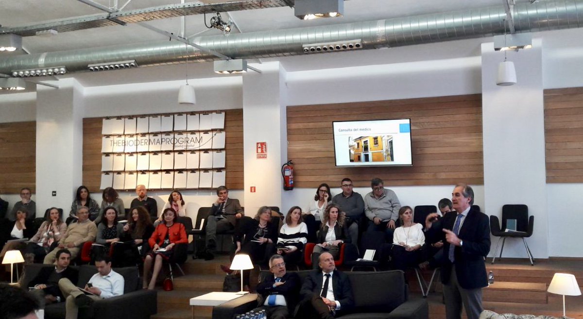 Bioderma_Es's tweet photo. Hoy estamos en #Madrid con #TheBiodermaProgram2018 hablando sobre ‘La optimización de la consulta privada. Análisis y propuestas de funcionamiento según niveles: consultas propias, clínicas dermatológicas y hospitales privados.’ ¡Gracias a todos por hacerlo posible! https://t.co/fDsqdrCDcH