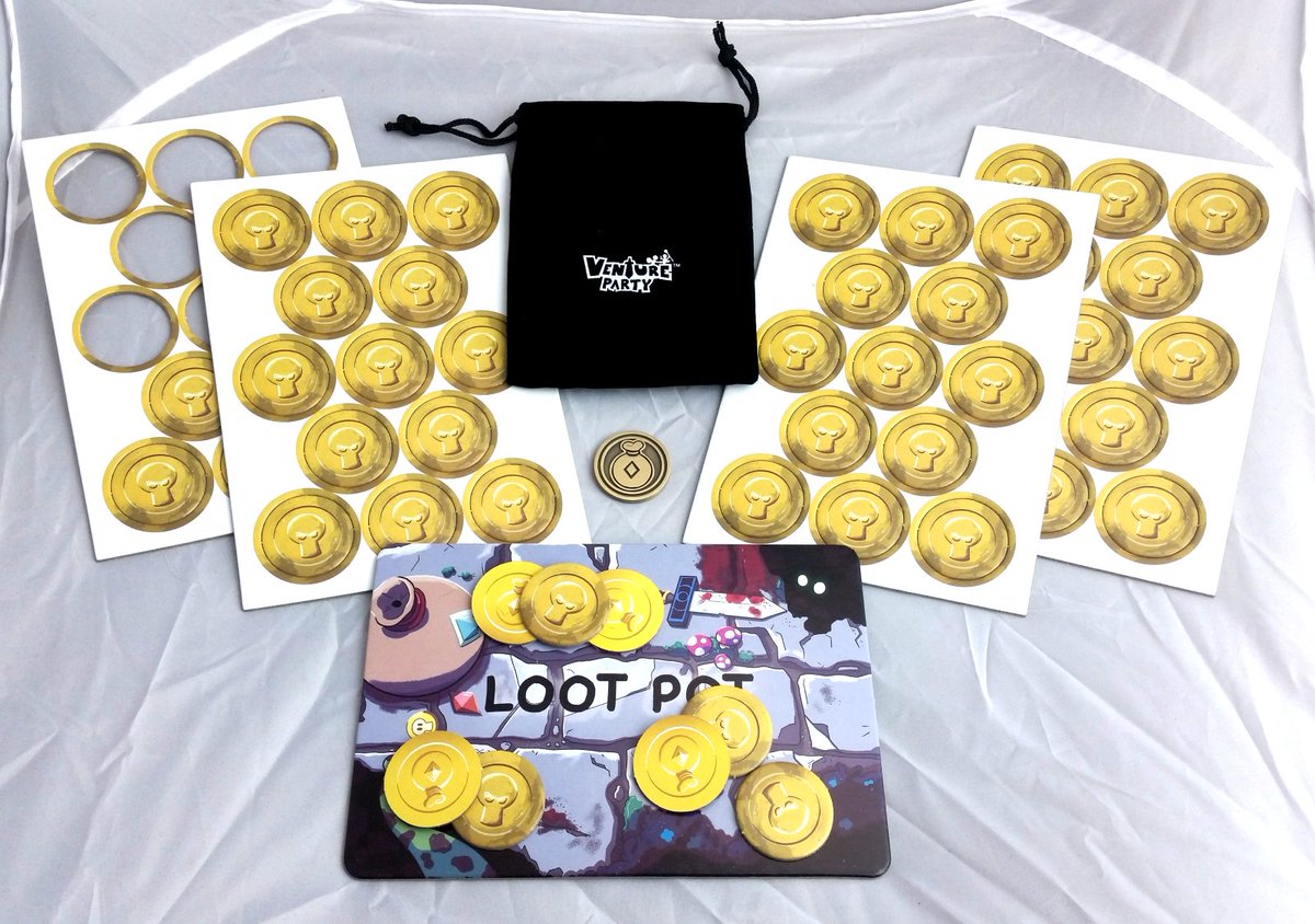 GeorgeRottkamp's tweet photo. Just LOOK at this awesome box! It's like I'm staring into a dungeon! Come by booth #11092 at #PAXEast2018 see the #VentureParty Card Game for yourself! @FoxKampInc #tabletop #boardgames #cardgames https://t.co/WGSyobQAIz