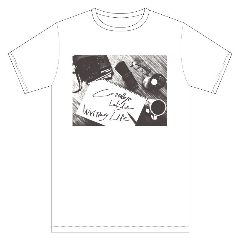 Goodbye_holiday's tweet photo. 【ツアーグッズ発表】

■遠征記フォトTシャツ \3,000
S / M / L の3サイズ

■大集合ステッカー \500
シートサイズ: 145mm×200mm https://t.co/bRZWZ5dFpp