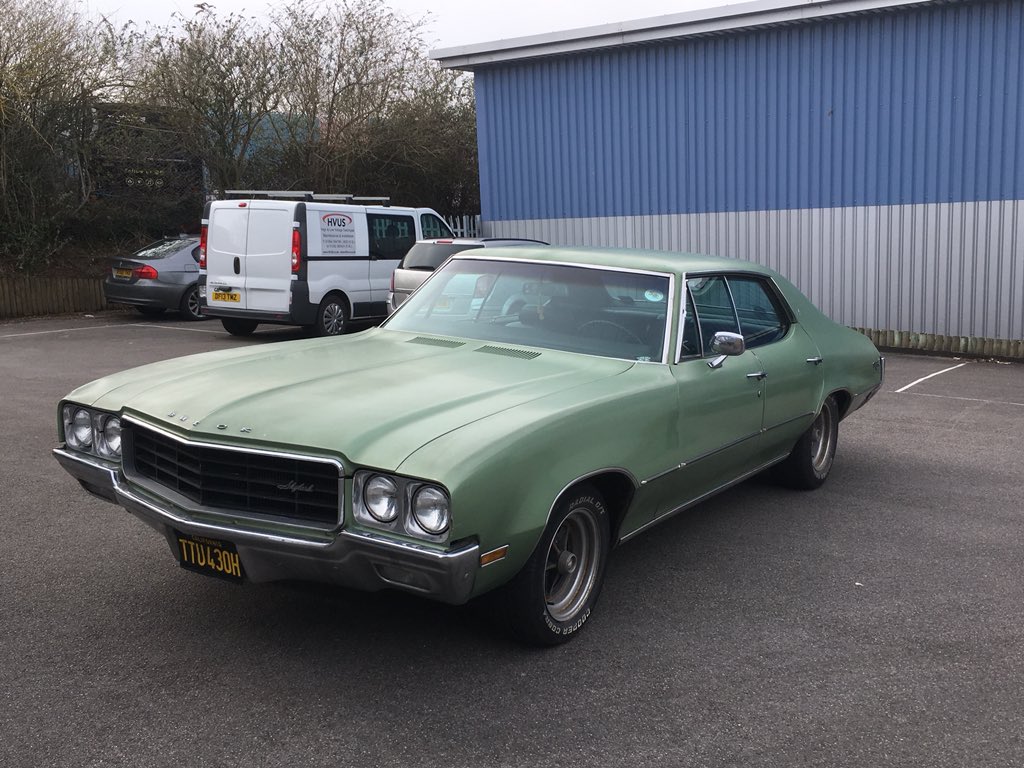 EXETC1's tweet photo. Something a bit special... local rugby star Alec Hepburn brought us his ‘70 Buick Skylark - we manufactured and installed custom adjustable dampers to not only give the car greater stability, but a more compliant ride.
#exetc #buick #suspension https://t.co/LjdiQm4gyO
