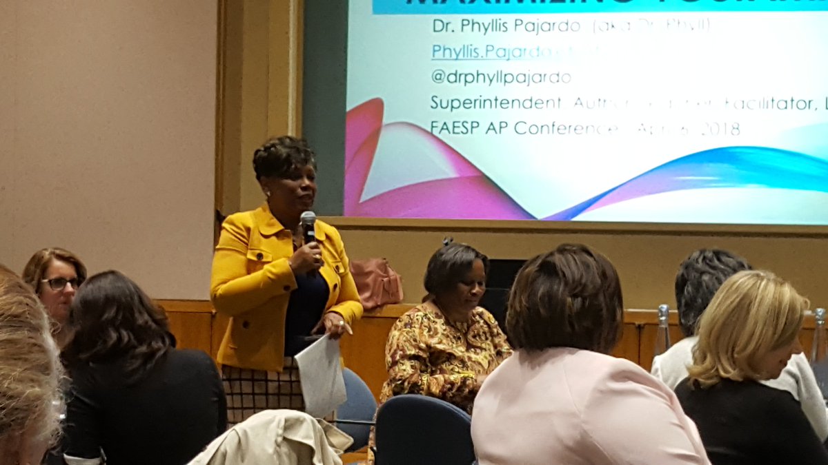 drwines1's tweet image. Dr. Phyllis Pajardo talks to us about Maximizing our Impact. #FAESP-AP18