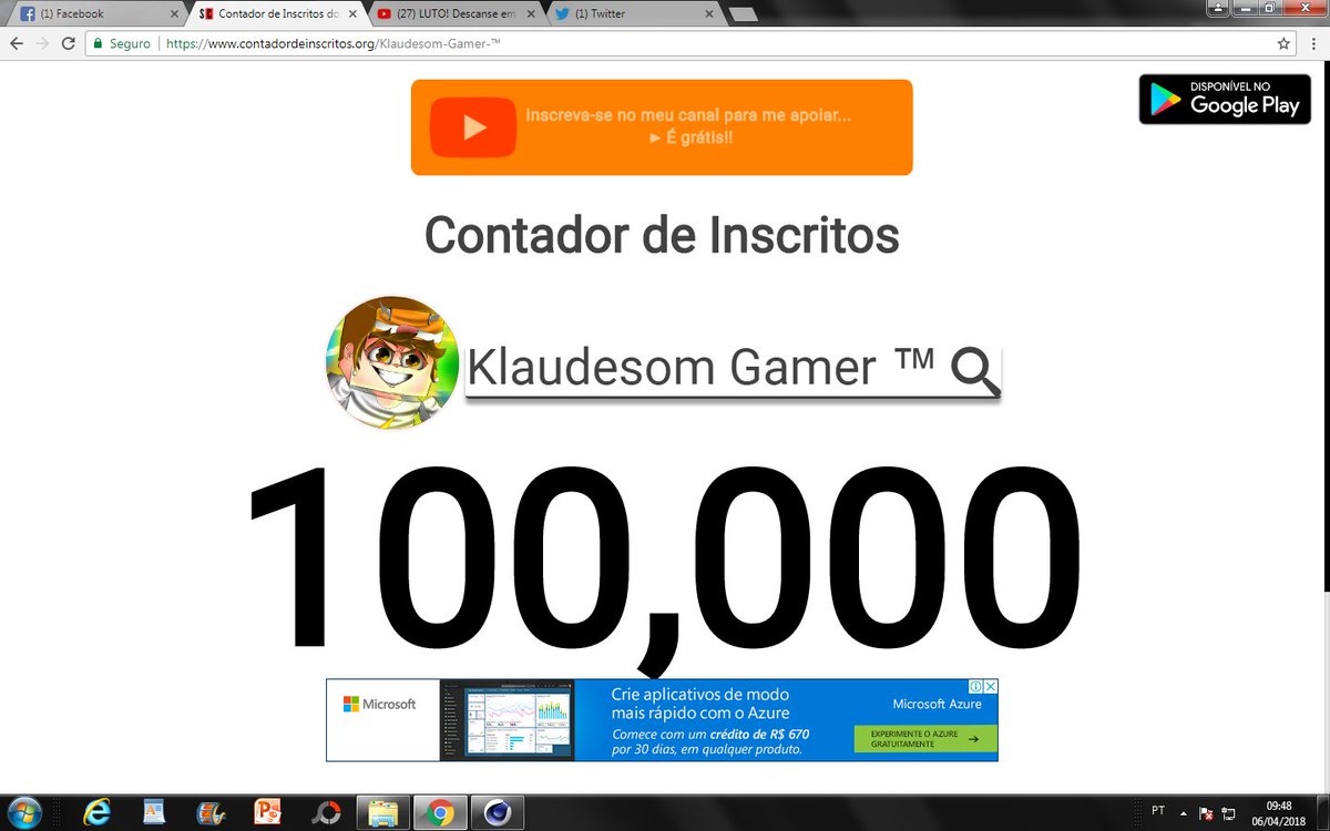 ai fica a dica pra tu continuar não e por causa de hater que o canal tu vai para☺☺ Parabens Pelos 100k maninho agr e #200k

Posso ser pequeno mas um dia vou alem 

<a href="/klaudesomGamer/">Klaudesom Felipe</a> 
<a href="/RenanPlayBR_/">Renan #RR🇧🇷</a> 
<a href="/LesmaChapada/">Lesma #200k</a> 
<a href="/LokinDlx/">LOQUIN</a> 
<a href="/zbladeGhost_/">|•ZBladeGhost - Minecraft Pe•|</a> 
<a href="/MINEGAMESbrYT/">Ravizsq</a>