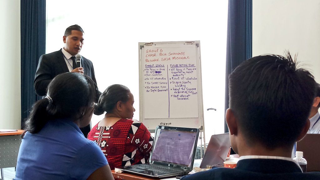 UNDPtech's tweet photo. [Day 5] reflections and action planning. Postive feedback for @GovTechSG @UNPOG and @UNDPpublicserv but above all inspired #Govt colleagues who will make a difference back in their home countries. #SDGs #techPS #DigitalTransformation https://t.co/2Vji1LuFOa