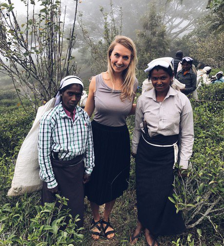 sfoodsupply's tweet photo. Claartje Schröder is bedenker en oprichtster van het #biologische en #fairtrade merk 'TEAmwork #Tea'. Claartje: 'In vgl met #koffie biedt #thee meer mogelijkheden en thee is een stuk veelzijdiger.' https://t.co/823JenBXiR @biojournaal #sustainablefoodsupply #TEAmworkTea #SriLanka https://t.co/nU8xurFPo4