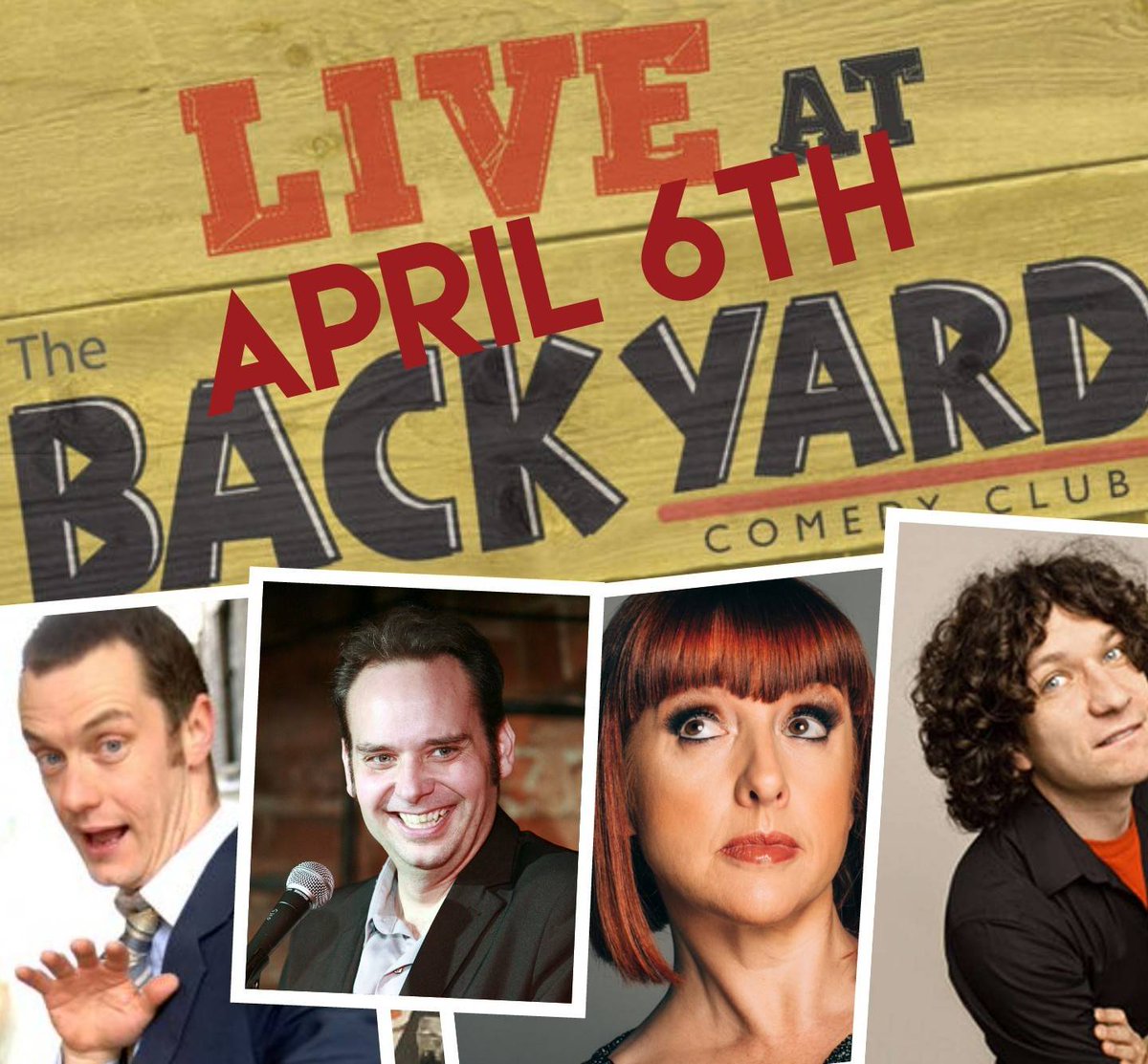 Tonight we have Live at the Apollo star <a href="/PaulTonkinson/">Paul Tonkinson</a>  and Have I Got News For You guest <a href="/callybeaton/">Cally Beaton ON TOUR NOW</a> get you £8 tickets from backyardbar.co.uk
