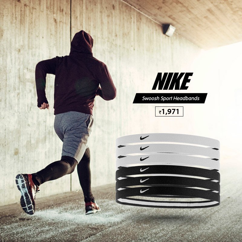 nike swoosh sport headbands 2.0