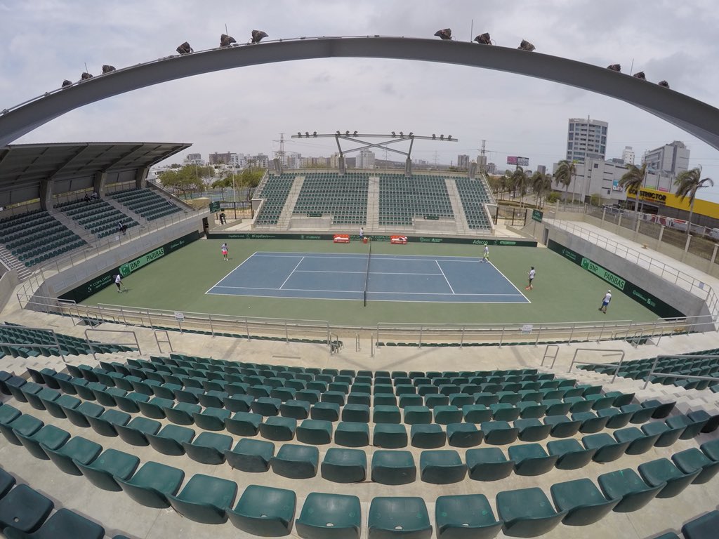 fedecoltenis's tweet photo. ¡Feliz día de #CopaDavis! 👊
Si vienes al Parque Distrital de Raquetas recuerda que:
🏁 A la 1:00 p.m. apertura de puertas
🎇 A las 2:30 p.m. ceremonia de apertura
🎾 A las 3:00 p.m. inicio del primer partido de sencillos
#COLBRA🇨🇴🇧🇷 #YoCreoEnElTenisColombiano https://t.co/CyNu7YrtCT