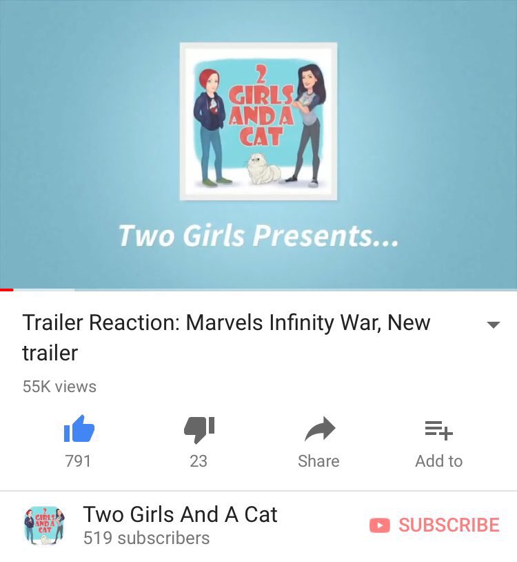 We can’t thank you enough for watching our trailer reaction to #AvengersInfinityWar