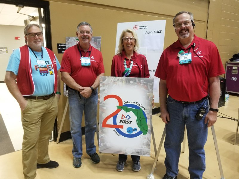UL_Solutions's tweet photo. UL is proud to be the exclusive safety partner of the @FRCTeams. UL employees volunteer and ensure participants are safe & enjoying the hardest fun they’ll ever have.
In 2018, UL employees have volunteered at 100+ events, totaling more than 7,500 hours! #1ul1world #ulsafetyfirst https://t.co/ObKe5BO1eh
