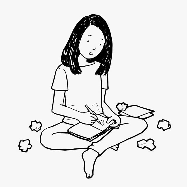 tinytravelpad's tweet photo. A drawing of me drawing. When it's so close to draw what's in my head but just not quite right 😑
#artist #drawing #portrait https://t.co/uP1F0kykuZ https://t.co/5GjUKIQ0wW