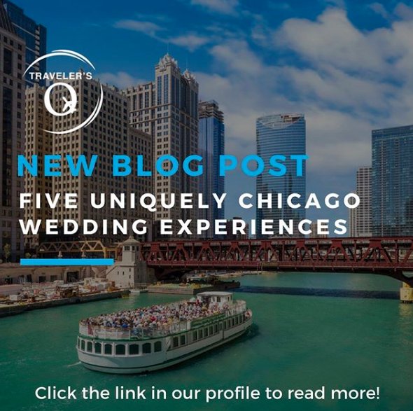 {Chicago Brides and Grooms}- Here's Our Five Uniquely Chicago Wedding Experiences are live on <a href="/travelers_q/">travelers_q</a> now! travelersq.com/five-uniquely-…