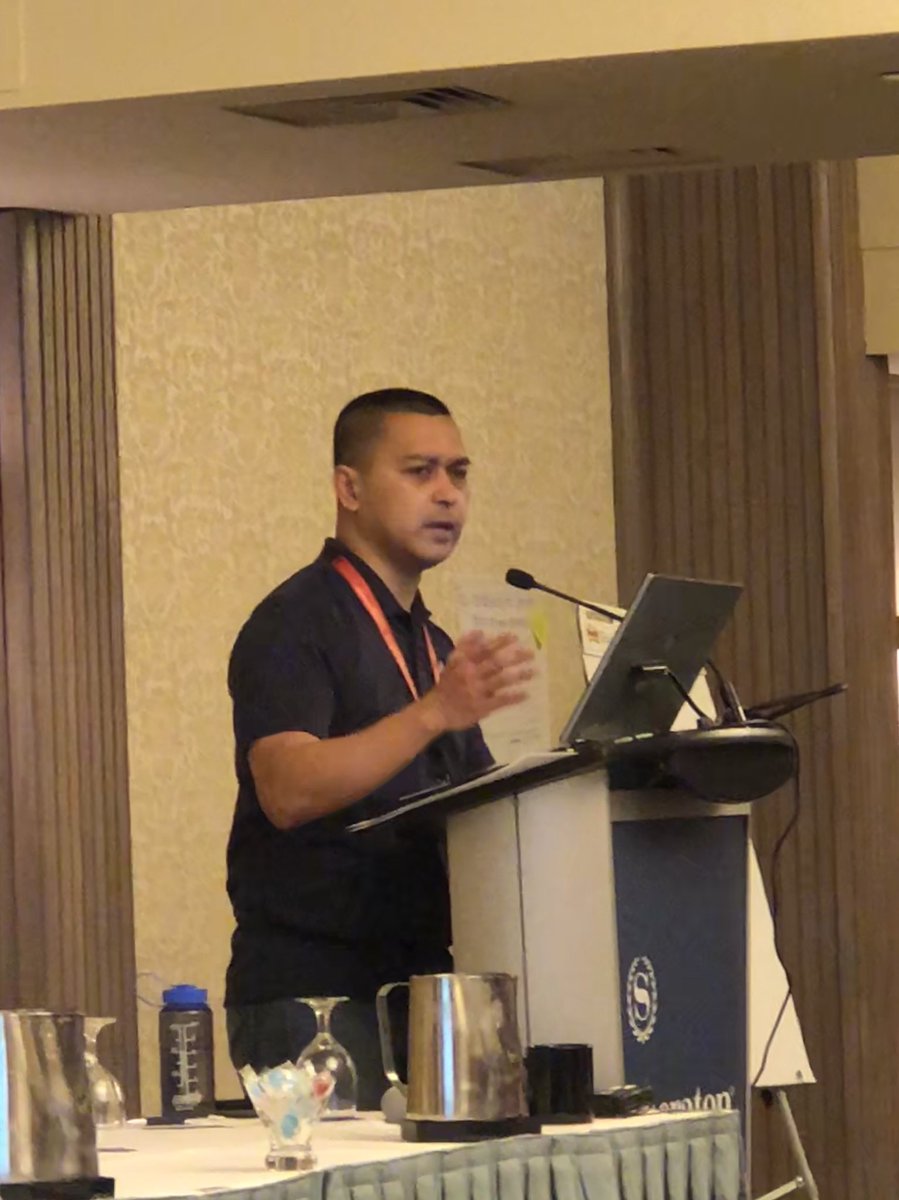 welchtima's tweet photo. John Estrella kicking off the #scnst18 https://t.co/5NAQv6qjkJ