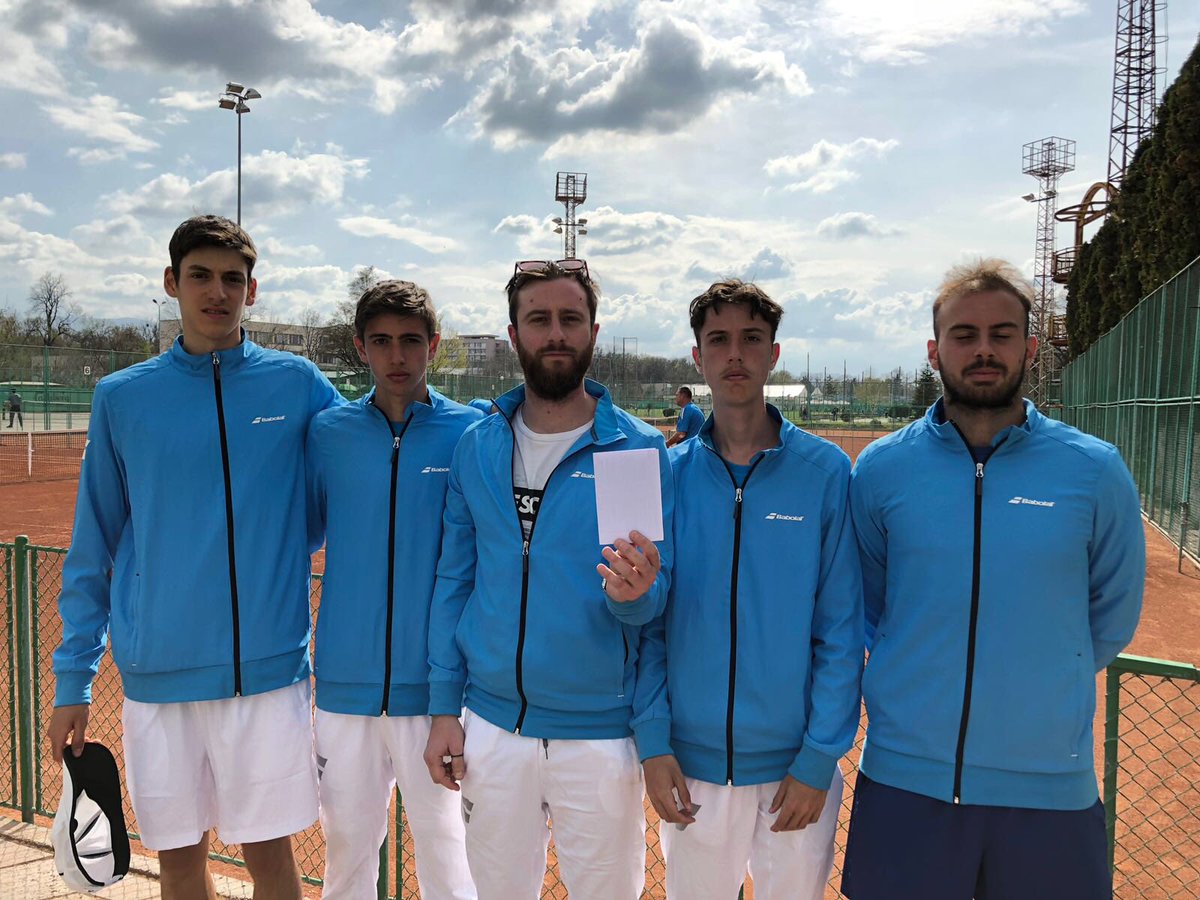 NOCSanMarino's tweet photo. #IDSP2018 @DavisCup #smrteam #sanmarino San Marino Team #whitecard @peaceandsport https://t.co/99AW8HcJsU