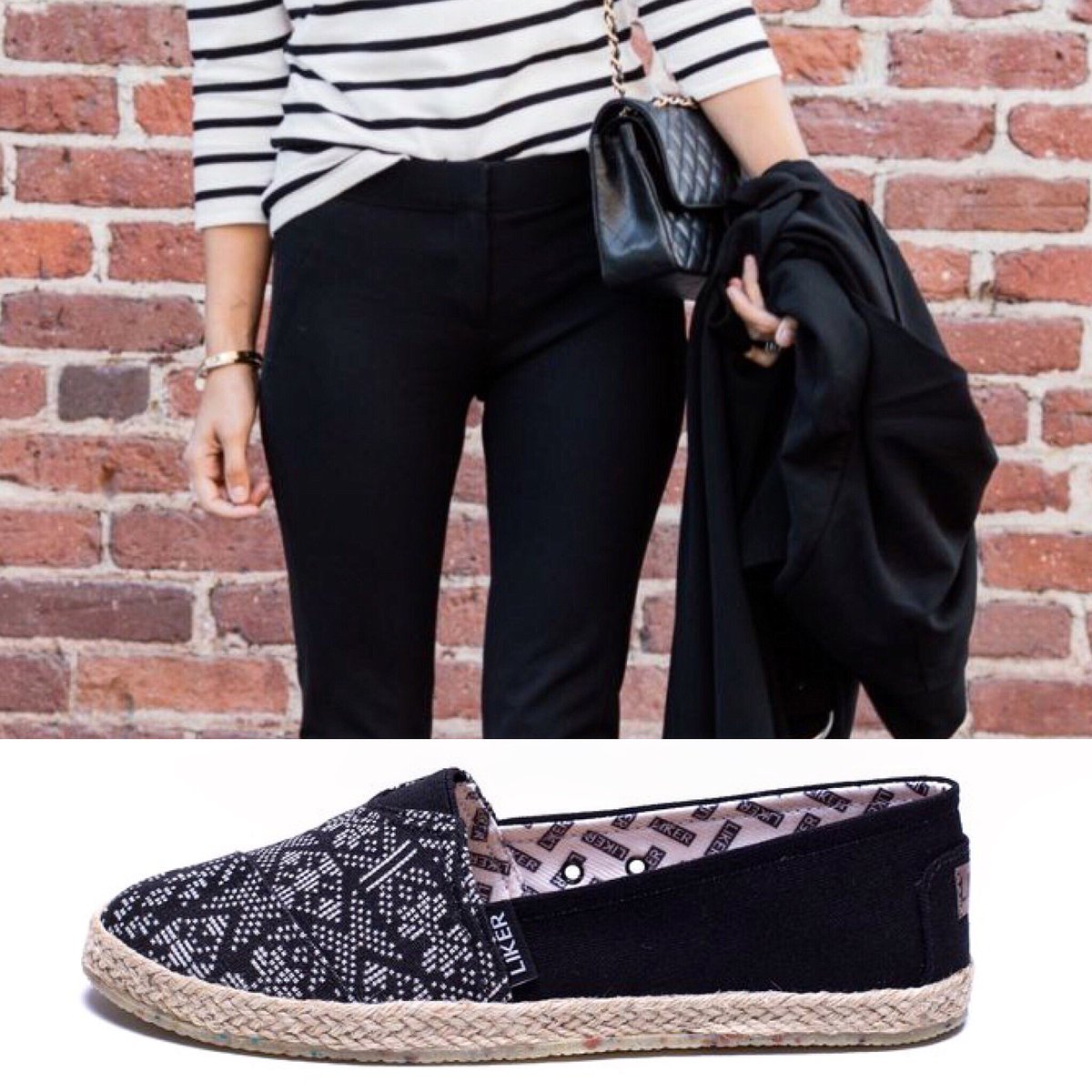 LikerShoes's tweet photo. Uma Liker combina com tudo, principalmente com o seu conforto 😉
#likershoes #alpargatas #alpargatalovers #leveza #conforto #confortosemigual #sustentabilidade #ecofriendly #vegano #vegan #veganshoes #handmade #curtaavidaláfora https://t.co/1WidB7V9W4