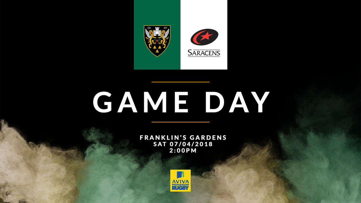 SaintsRugby's tweet photo. 🙌🏼

Who's coming to the Gardens today?!

The Ticket Office opens at 9am, or you can book online and Print@Home at https://t.co/4MtD95hxNv https://t.co/6m1ZB444N9