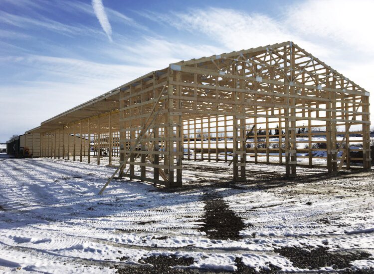 Remuda_Building's tweet photo. We are ready for metal on this 50 x 220 x 16 building.
.
.
.
#remudabuilding #postframebuilding #postframe #albertapostframe #aboveandbeyondordinary #limitlessoptions #progresspic #framing #carpenter #trades #craft #construction #springbuild #spring https://t.co/VDlYIol8ZB