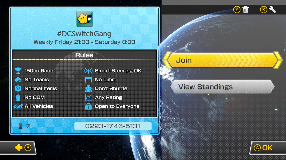 DCSwitchGang's tweet photo. It's Friday, so it's going down tonight #DCSwitchGang tournament in #MarioKart8Deluxe from 9PM - 11PM https://t.co/3Fm1TR6lGk