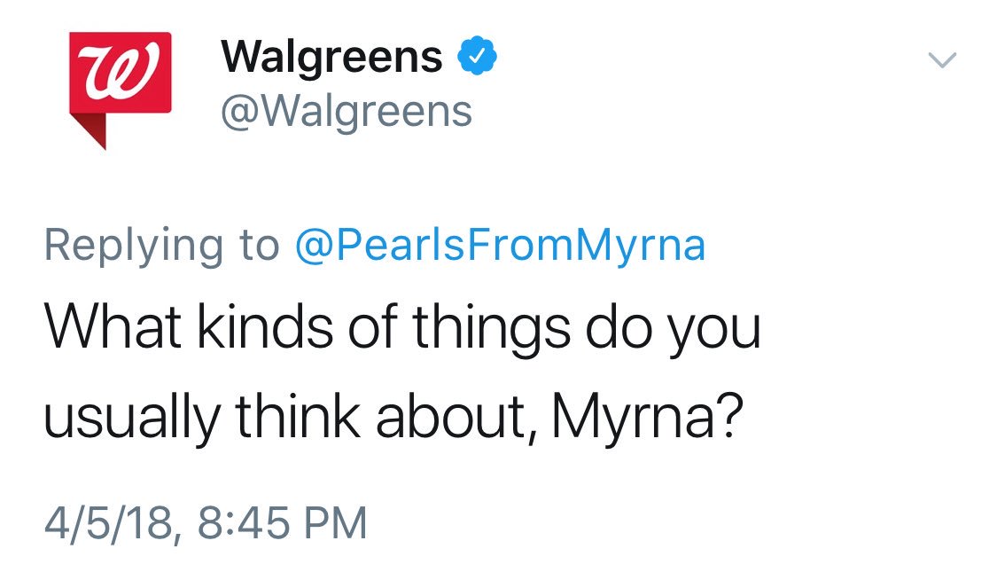 PearlsFromMyrna's tweet photo. Dear Walgreens#,

I usually think about why my prescription is not ready.

💕💕 MT https://t.co/K24N6IXFEX
