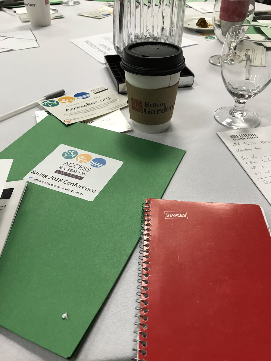 waypointorg's tweet image. Had a great time conversing and collaborating with “our people” at the Spring @accessrecboston Conference. Amazing group of #adaptivepros!