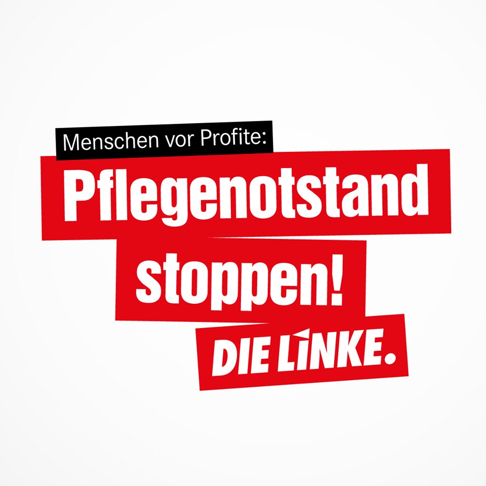 dieLinke's tweet photo. Morgen ist #Weltgesundheitstag. Um den lebensbedrohlichen Pflegenotstand zu stoppen, braucht es 100.000 Pflegekräfte mehr in den Krankenhäusern. Gesundheitsminister Jens #Spahn, handeln sie endlich!

Wie wir unsere Gesundheitssystem verbessern wollen: https://t.co/mlN9FCKtMQ https://t.co/vqmtnhmuRM