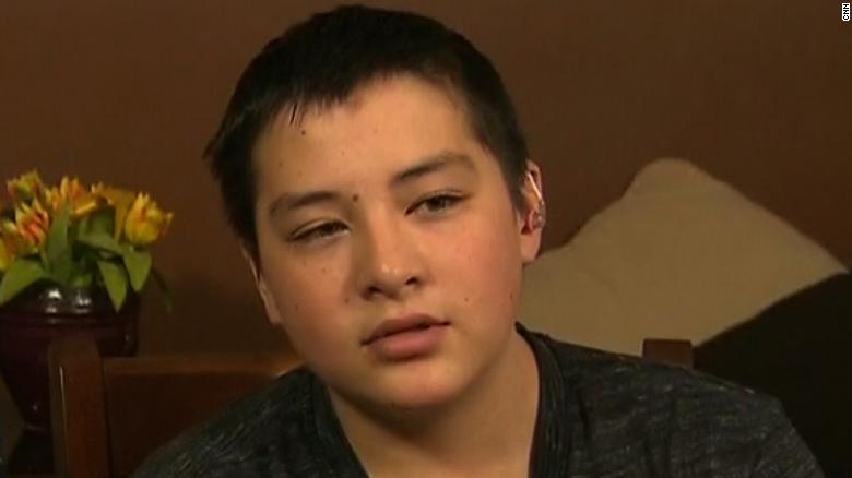 CNN's tweet image. The last time he was at his high school, freshman Kyle Laman came face to face with the Parkland gunman.

This week, the teen returned, his wheelchair pushed by the officer who led him away from gunfire that left 17 people dead. cnn.it/2IzQLRF