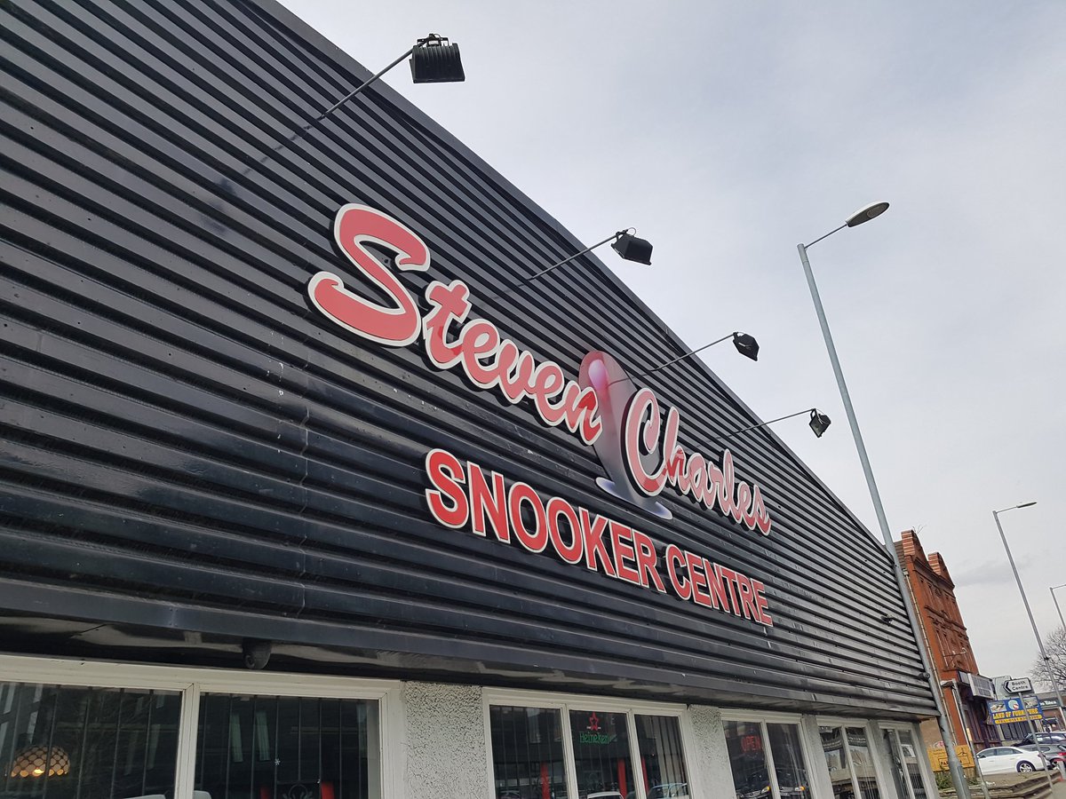 ChrisStanifort1's tweet photo. Having a great day with Anson Rd clients at The community pool group at the Steve Charles snooker centre, huge turn out today. A big thank you to Beth Mcnulty (enquiries) 07568533975 from the NEMCMHT for her continued support and organisation for the group @GMMH_NHS. https://t.co/cJc2mPHbX3
