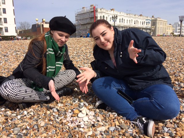 ConcordiaChat's tweet photo. Great beach clean at Worthing Beach today with some of the #NCSWorthing peps coming with us this #NCS summer! https://t.co/NWblsCqq1z