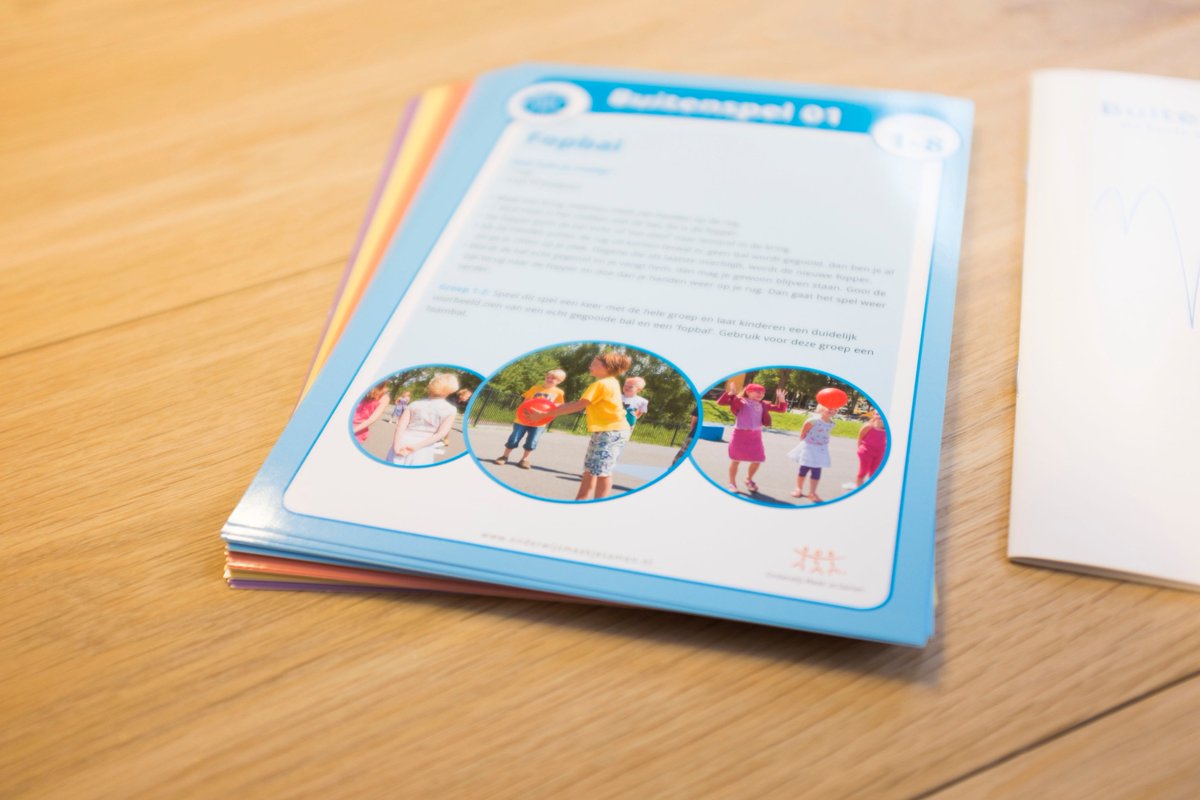 omjsactueel's tweet photo. Het mooie weer komt eraan: tijd om lekker buiten te spelen. Ideeën nodig? De #OMJS Buitenspeelkaarten helpen de kinderen op weg! #buitenspelen #onderwijs #PO https://t.co/MWk9kMnfAN https://t.co/KazU6PKZ8s