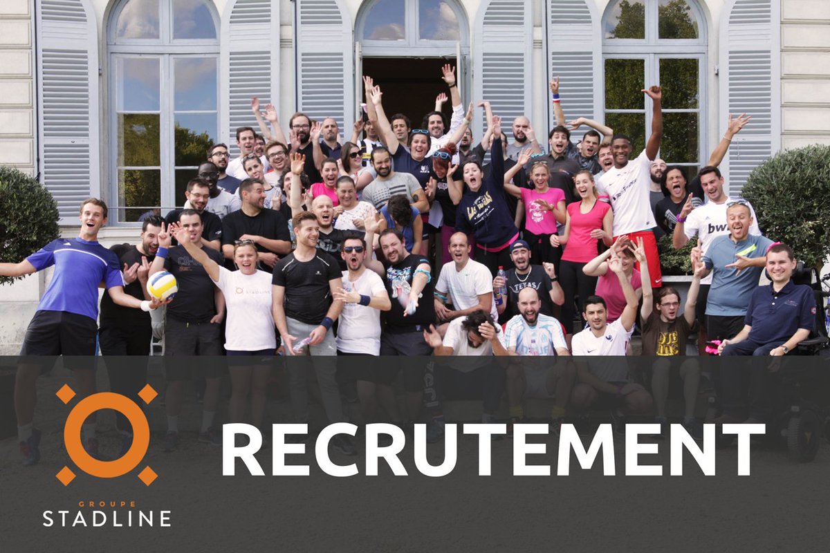 Stadline's tweet photo. On recrute en CDI ! N'hésitez pas à consulter nos offres d'emplois : https://t.co/ZNBPjxsDs7 https://t.co/GCglnL7lZW