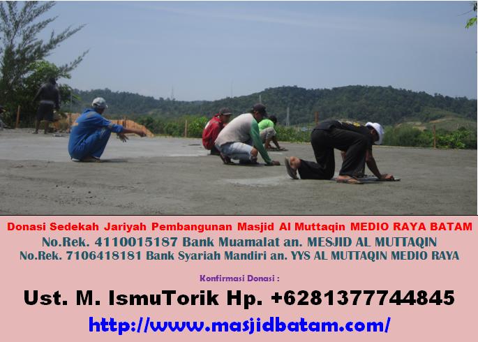 Batam_Kota's tweet photo. Rajin Sedekah
Mencari Berkah
Senyum Sumringah
Jauh dari Susah
Yuk Sedekah Jariyah Bantu Pembangunan Masjid ini
https://t.co/7Rc2TrMZZ6
#JumatBerkah #Sedekah
#Batam #Barelang #MasjidBatam #MosqueBatam #NgopiBarengFahri https://t.co/OD9kfvdw5B