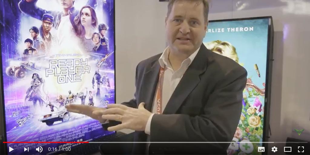 We've teamed up with <a href="/Barco/">Barco</a> on the current # 1 movie in the world, <a href="/readyplayerone/">Ready Player One</a>. Turning the #ReadyPlayerOne movie poster into an interactive gamified experience with our #haptic tech. Watch it in action 🚀 buff.ly/2GDCPtE