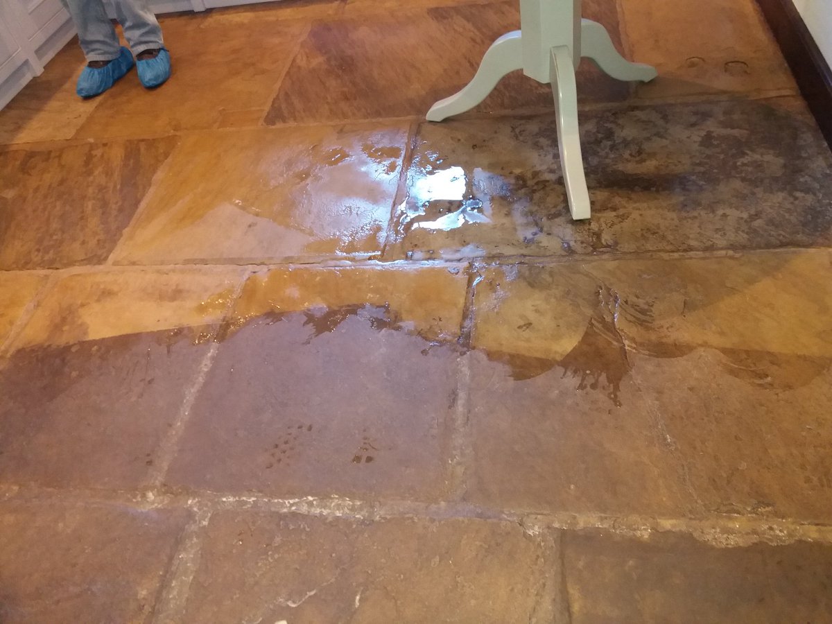 BaronCleaning's tweet photo. Stone floor cleaned in clitheroe yesterday.   Baron cleaning services 01200426516.
We clean all types of hard flooring. https://t.co/Q8wprxLfGN