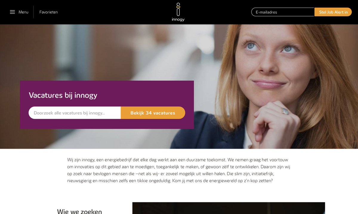 Mooie presentatie van <a href="/MarloesPeters89/">Marloes Peters</a> op #EmerceRecruitment18 over het bouwen van een Employer Brand. En gaaf natuurlijk dat de nieuwe werken bij site ook weer werd getoond. Opnieuw een site van <a href="/Floyd_Hamilton/">Floyd & Hamilton</a>
