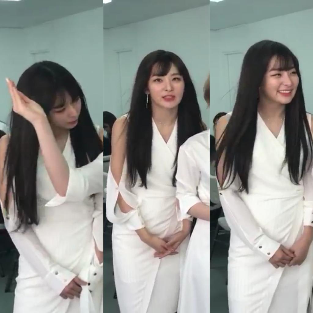 WithSeulgi_TW's tweet photo. #슬기 😭😭💛💛💛 https://t.co/T98NfA3JTn