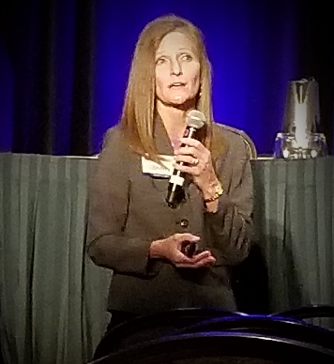 TessaBrownHR's tweet photo. The amazing @SHRMSherry, a true asset to our @LA_SHRM &amp; @AcadianaSHRM members! Thank you Sherry for all you do! #LASHRM18 #HR #SHRM https://t.co/8E4hcxuEkz