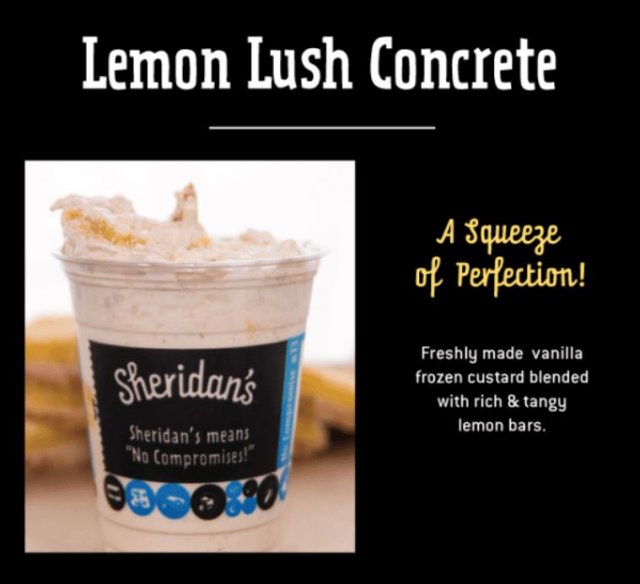 SheridansBrt's tweet photo. This Lemon Lush Concrete is the perfect mix of vanilla and lemon bars! https://t.co/SGKP9kOUeT