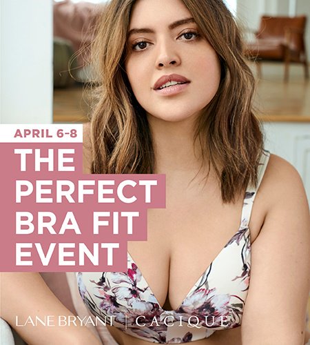 ThePalmsShops's tweet photo. @LaneBryant's 'Perfect Bra Fit Event' starts today! See you soon at @ThePalmsShops! #lanebryant #perfectbrafitevent https://t.co/g0u69RVzcz