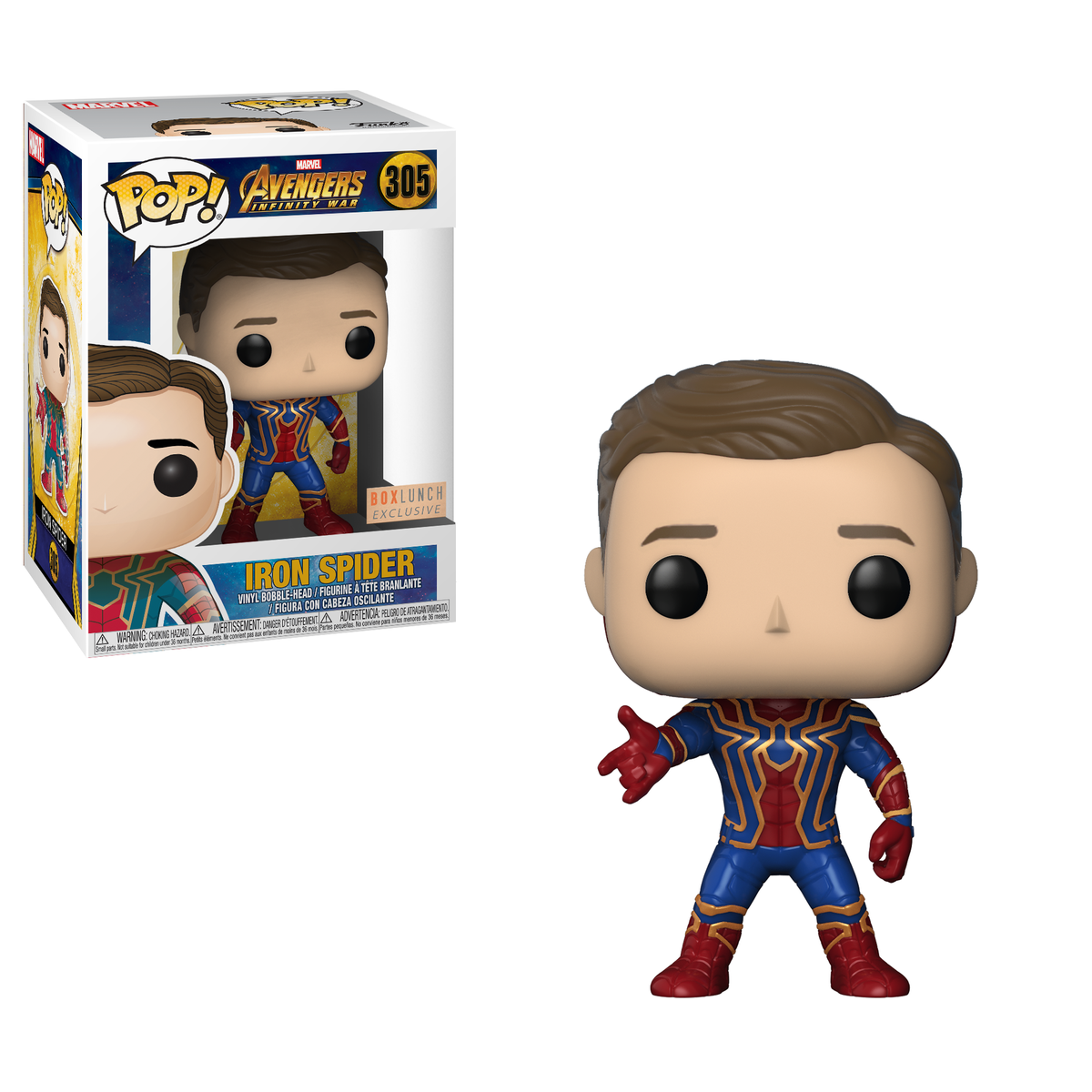 RT &amp; follow <a href="/OriginalFunko/">Funko</a> for the chance to win a <a href="/BoxLunchGifts/">BoxLunch</a> exclusive Unmasked Iron Spider Pop!