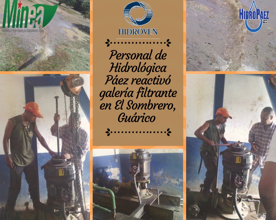Hidropaezca's tweet photo. #HidroInforma📢 Frente de trabajó activó nuevamente la galería filtrante en El Sombrero, municipio Mellado, Guárico💦 @Hidrologicapaez👉🏽 #GerenciaParaElPueblo💧 https://t.co/BStK1lfEY2