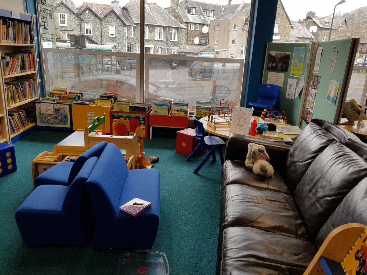 Well maybe just one final library visit... 😁 Sorry I couldn't get to the official opening but it's looking great <a href="/CumbriaCC/">Cumbria County Council</a> #AmblesideLibrary <a href="/LibTaskforce/">Libraries Taskforce</a>