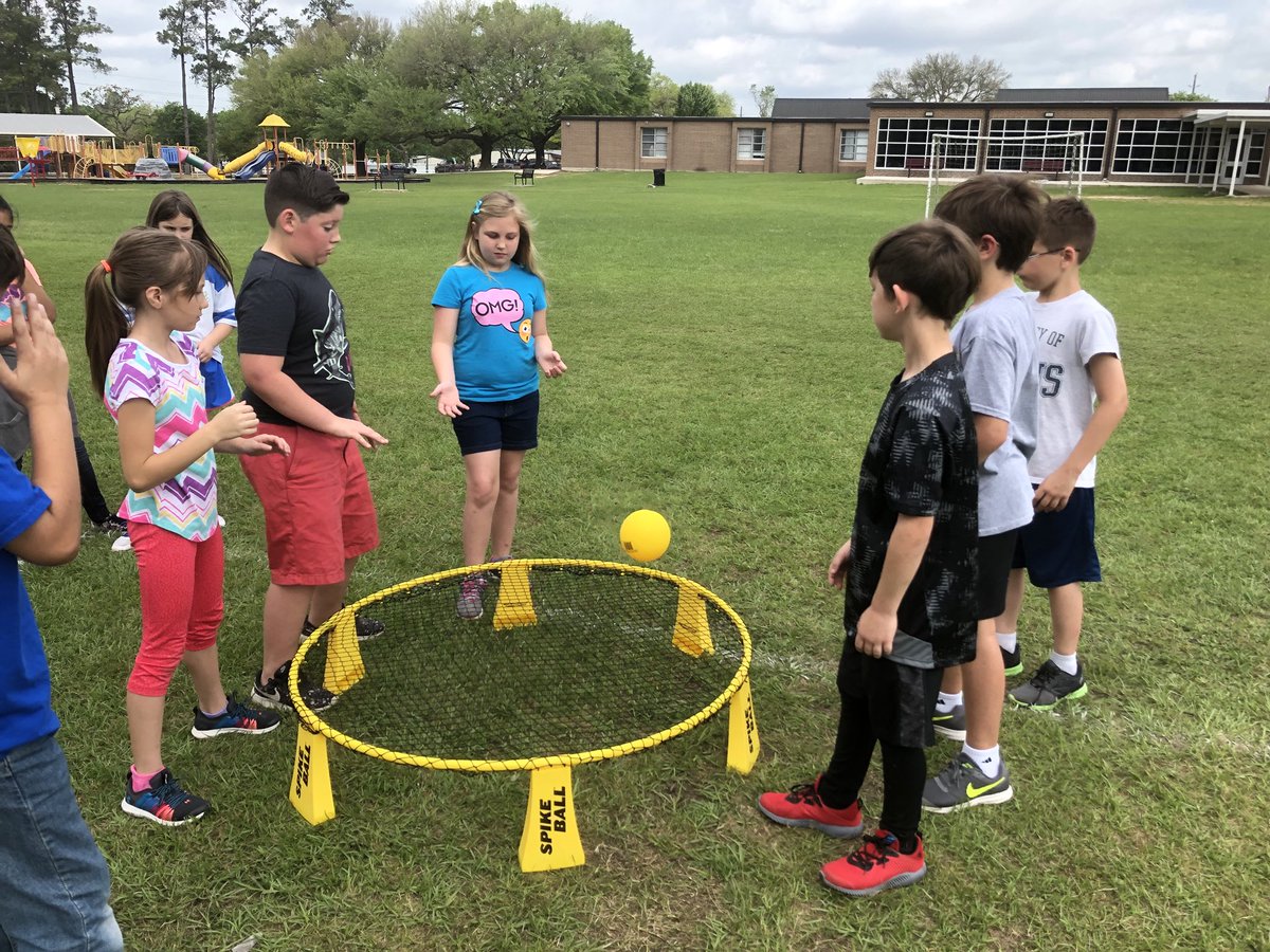 Our students love spike ball! Thanks MEF for funding Ms. Mohl’s grant and providing this game for our kids!