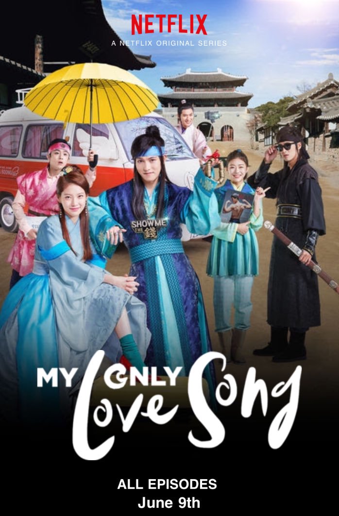 My Only Love Song- one of my few fave WGM couple on a kdrama  time travel tungod sa magic nga van t'was cutie but okay lang sha, not that amusing but not totally disappointing. FEEL GOOD KDRAMA.