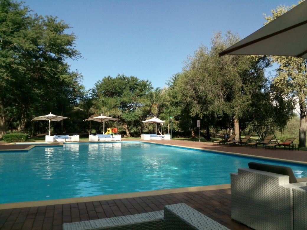markhammick's tweet photo. Relaxing in Gaborone with a cooling view https://t.co/e74hu7GKCG