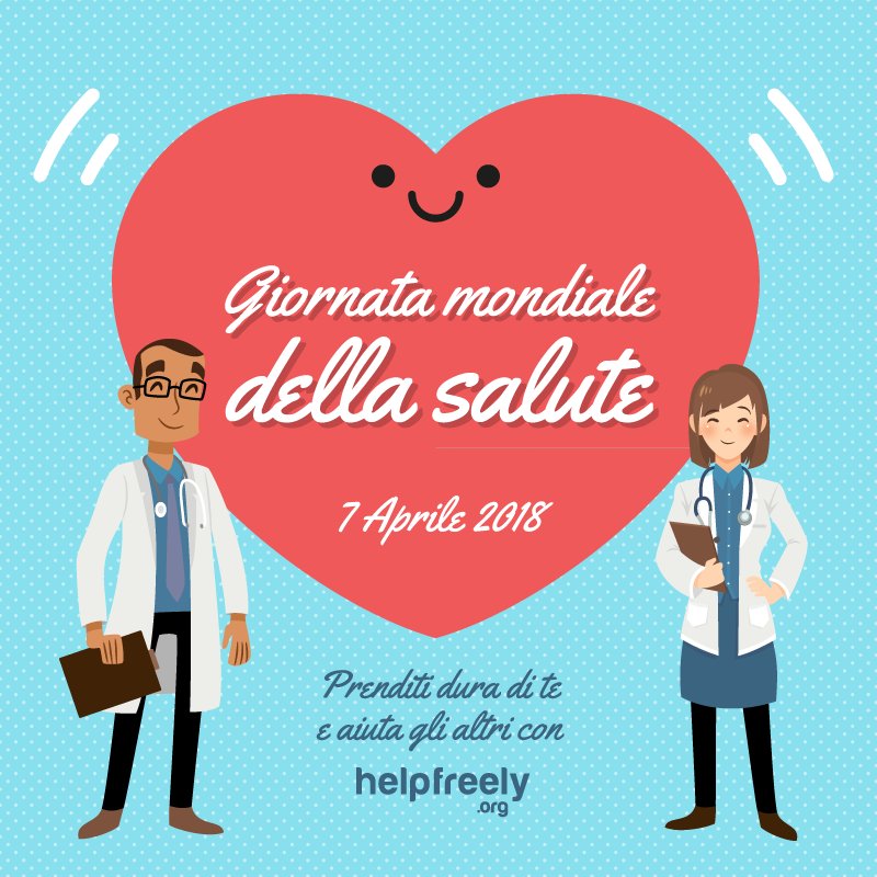 HelpfreelyIT's tweet photo. 👩‍⚕🌍 Copertura sanitaria universale per tutti! 🌍👨‍⚕
Sabato è un giorno importante: l'Organizzazione Mondiale della Sanità ci ricorda che è fondamentale che tutti abbiano accesso a cure gratuite e di qualità. #HealthForAll https://t.co/0OEdjm9dzA