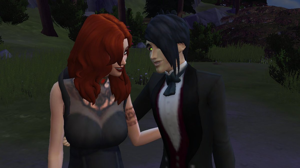 NorthSimmer's tweet image. I do create some cute couples on the sims hehe