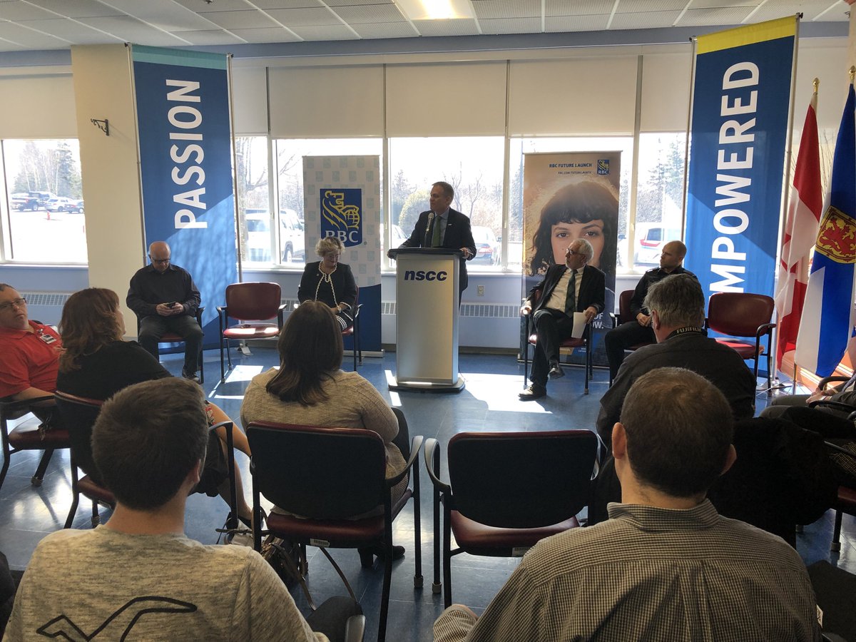RBC has invested $100,000 in NSCC’s Make Way Campaign to support a two-year pilot program to help students gain work experience while attending classes.