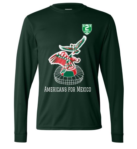 B2RSports's tweet photo. Our new Americans for #Mexico shirt has just been released! Rep our nearest neighbors by going to https://t.co/sM32skduLy and placing your order now. #UnEquipo #DosNaciones https://t.co/dFoAPUno3h