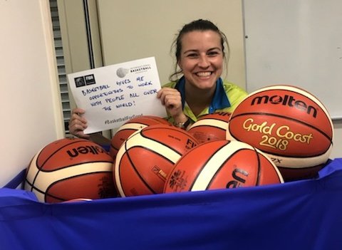 amandajenko's tweet photo. Basketball gives me opportunities to work with people from all over the world! #Basketballforgood #IDSP #IDSP2018 https://t.co/dxL3UcMbHI