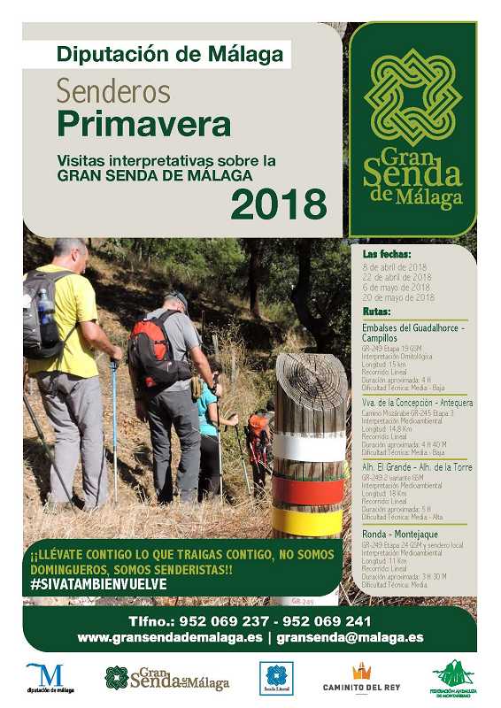 bbouhotels's tweet photo. Hoy, en @bbouhotels, te proponemos un poco de #senderismo por la provincia. Y es que este domingo, 8 de abril, arranca una nueva edición de #SenderosDePrimavera en @GranSendaMalaga organizadas por @diputacionMLG.

¡Disfruta del entorno natural que nos rodea! ;) https://t.co/UvNMefic8Y